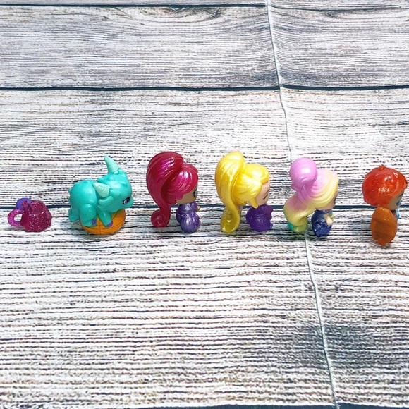 Shimmer & Shine Lot of 6 Mini Figures - Picture 4 of 12